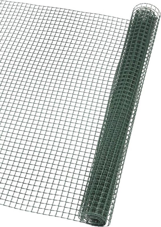 Dokter hardware Welsprekend Nature Vierkant schermgaas - groen, 25 m, 1 m, 20x20 mm | 123TUINTECHNIEK